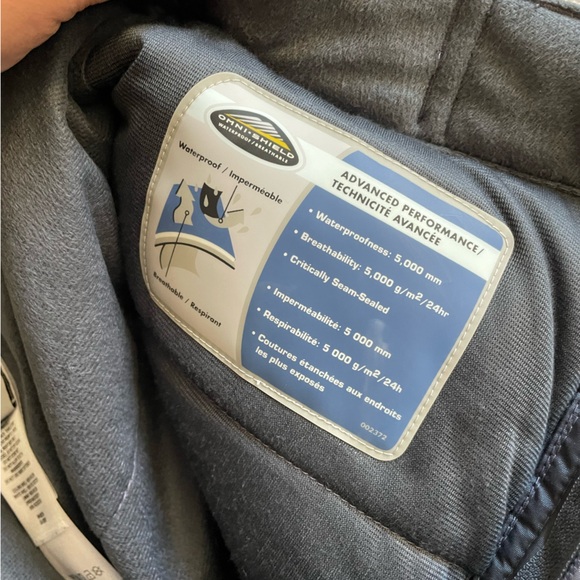 Columbia Vertex Dark Grey Snow Insulated Heavy Duty Pants Size S - Picture 8 of 9